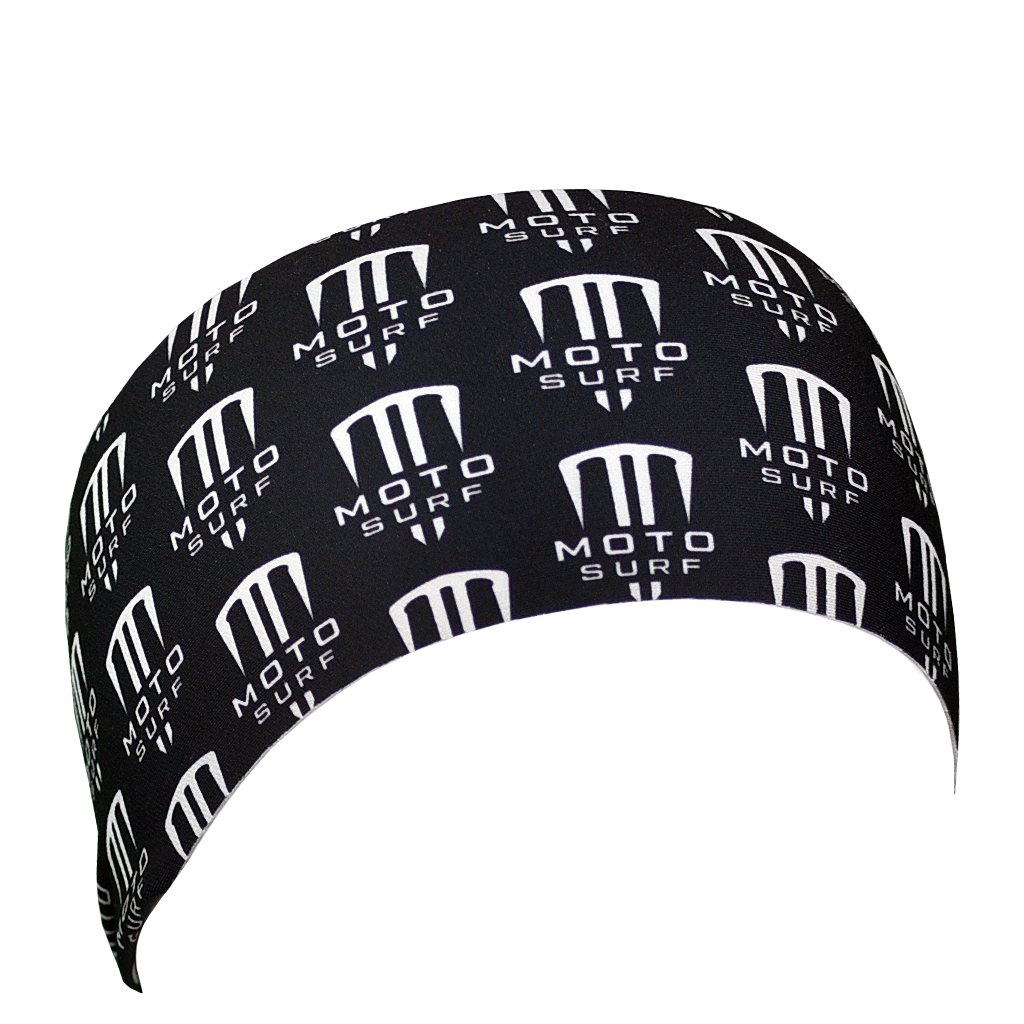 Headband Multi-Logo Black