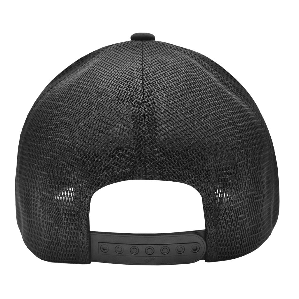 Black Mesh Hat